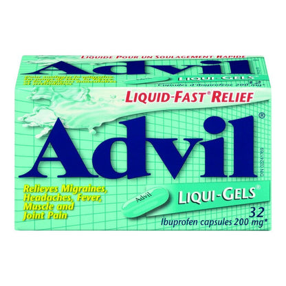 ADVIL LIQUI-GELS REGULAR STRENGTH (200MG)