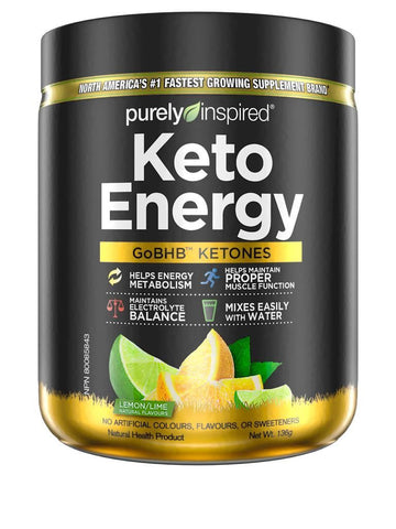 KETO ENERGY LEMON LIME DRINK POWDER