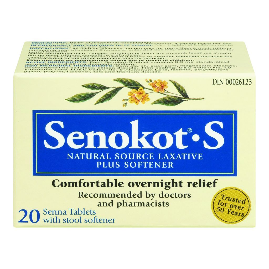 SENOKOT S (Laxative+Softener)