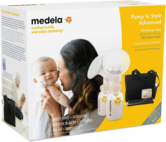DOUBLE ELECTRIC BREAST PUMP WITH TOTE BAG