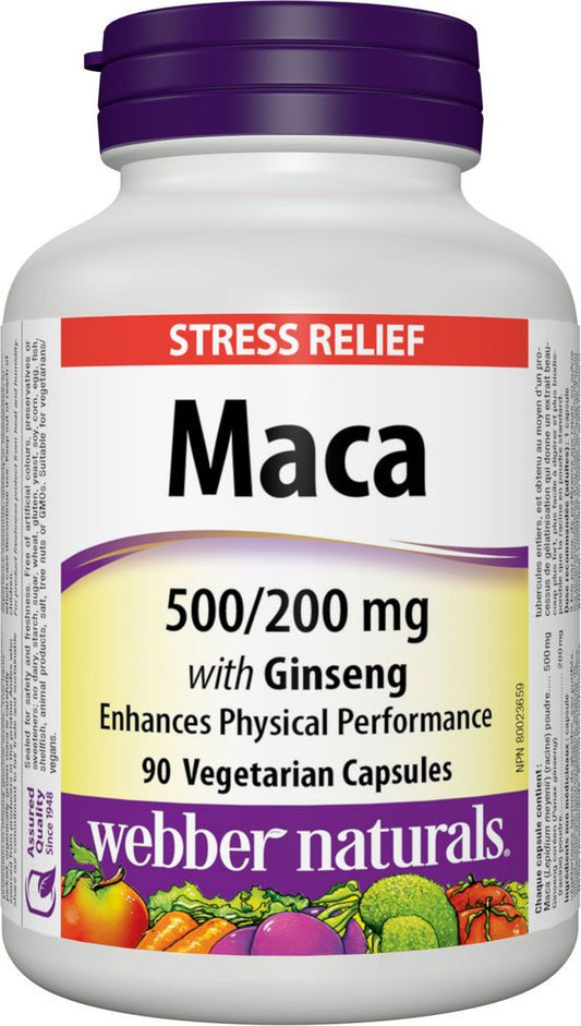MACA & GINSENG (500MG/200MG)