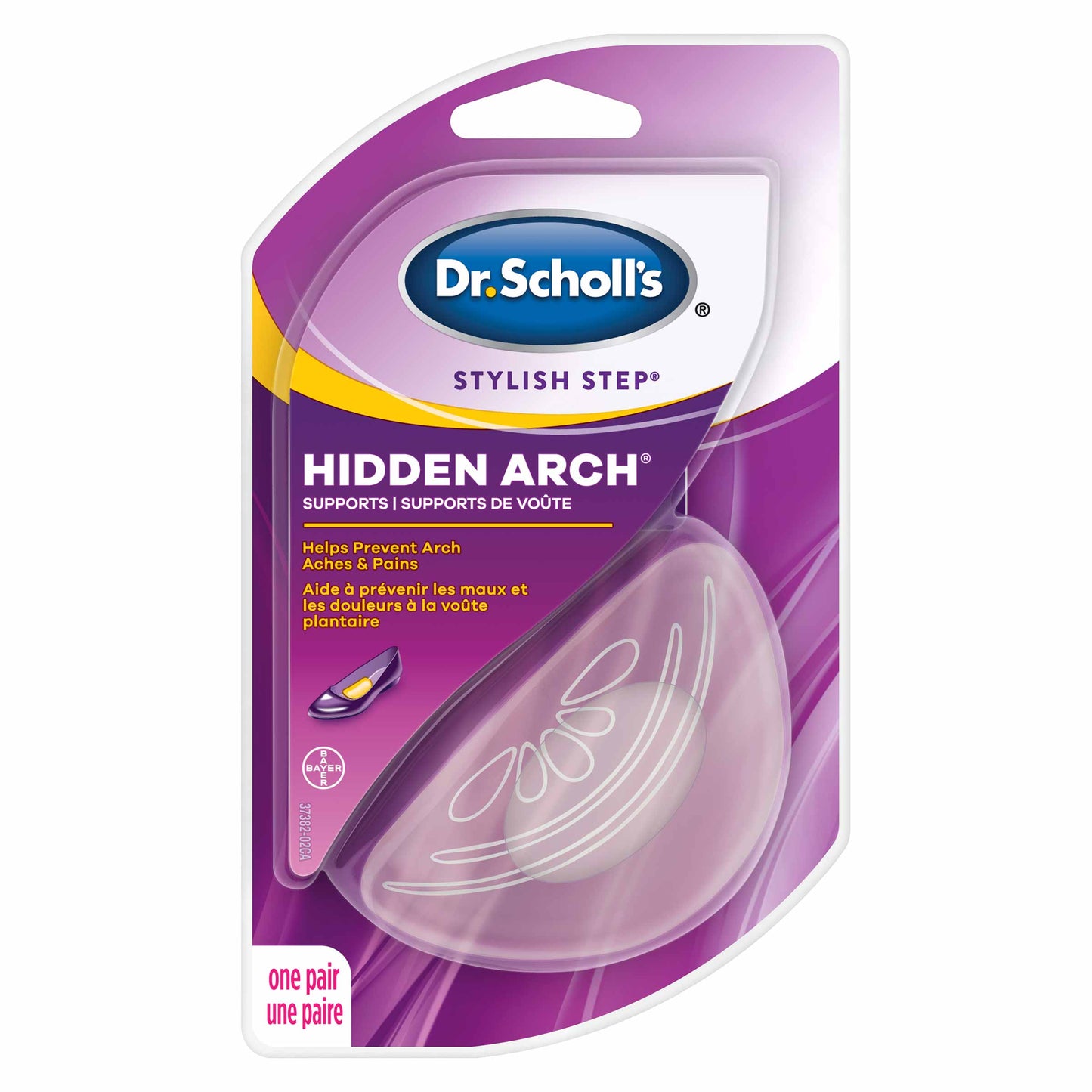 HIDDEN ARCH SUPPORTS