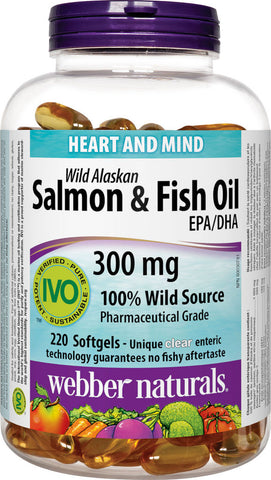 WILD ALASKAN SALMON & FISH OIL
