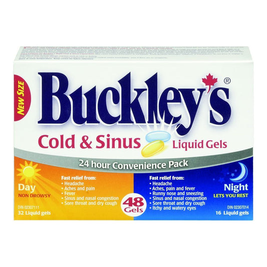 BUCKLEYS COLD AND SINUS DAY&NIGHT