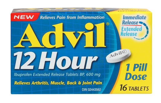 ADVIL 12 HOUR (600MG)