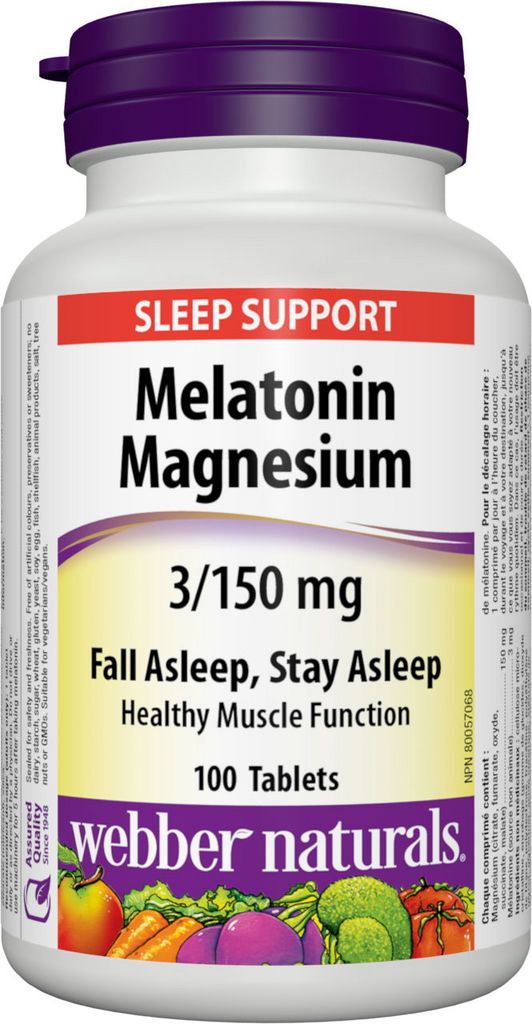 MELATONIN & MAGNESIUM (3MG/150MG)