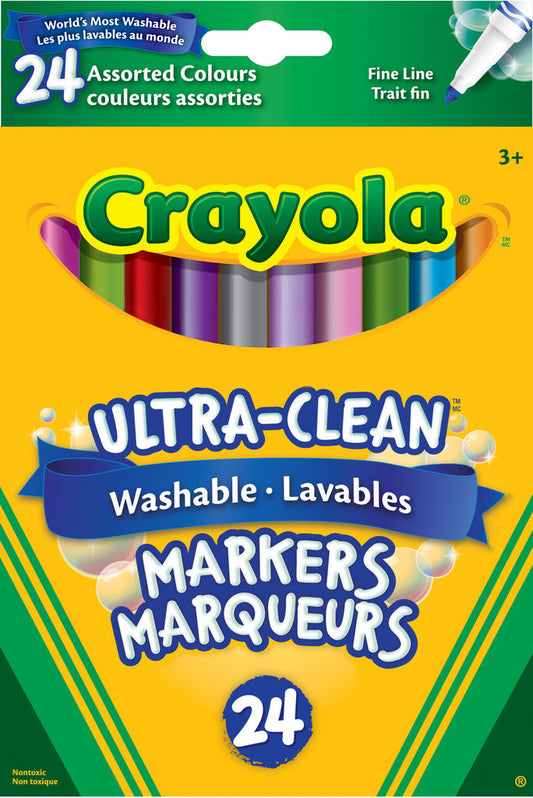 CRAYOLA WASHABLE MARKERS