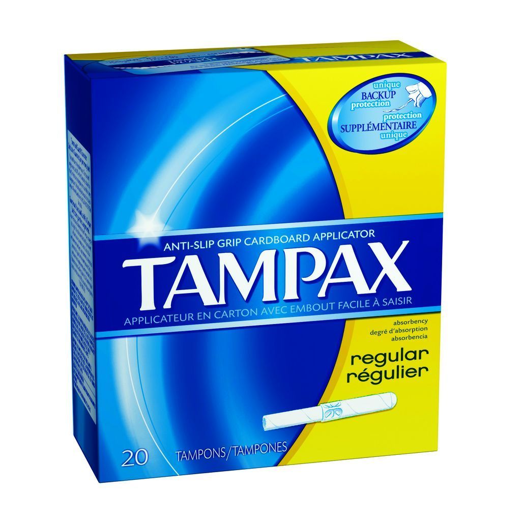 TAMPONS WITH CARDBOARD APPLICATOR
