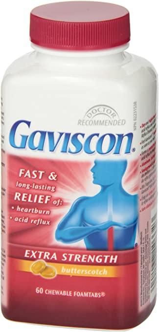 GAVISCON EXTRA STRENGTH CHEWABLES