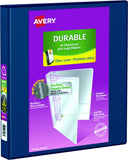 DURABLE BINDER WITH CLEAR COVER