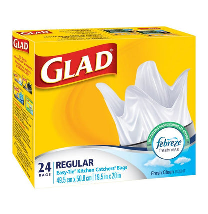 EASY TIE KITCHEN CATCHER BAGS with Febreze