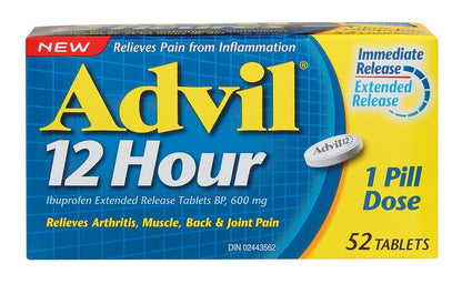ADVIL 12 HOUR (600MG)