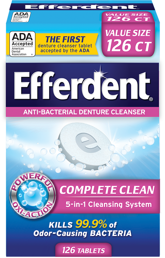 DENTURE CLEANSER TABS