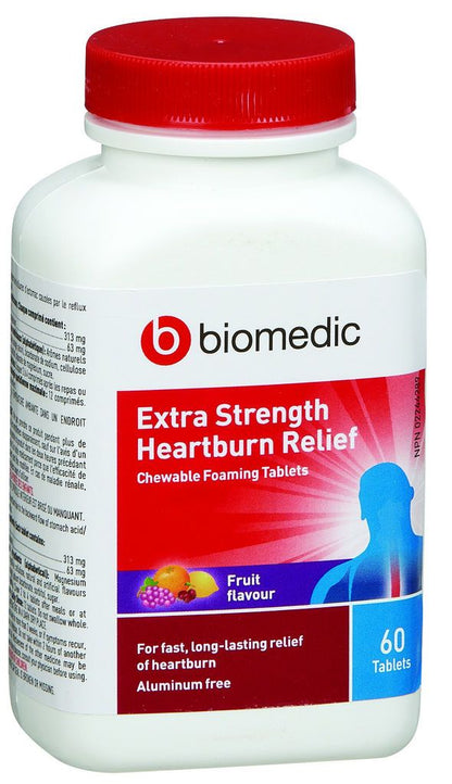 HEARTBURN RELIEF FOAMING TABLETS