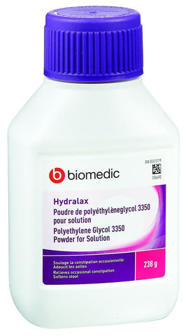 HYDRALAX PEG3350 LAXATIVE POWDER