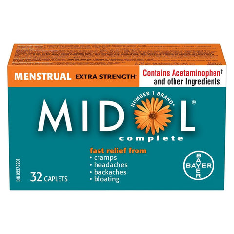 MIDOL COMPLETE - MENSTRUAL EXTRA STRENGTH
