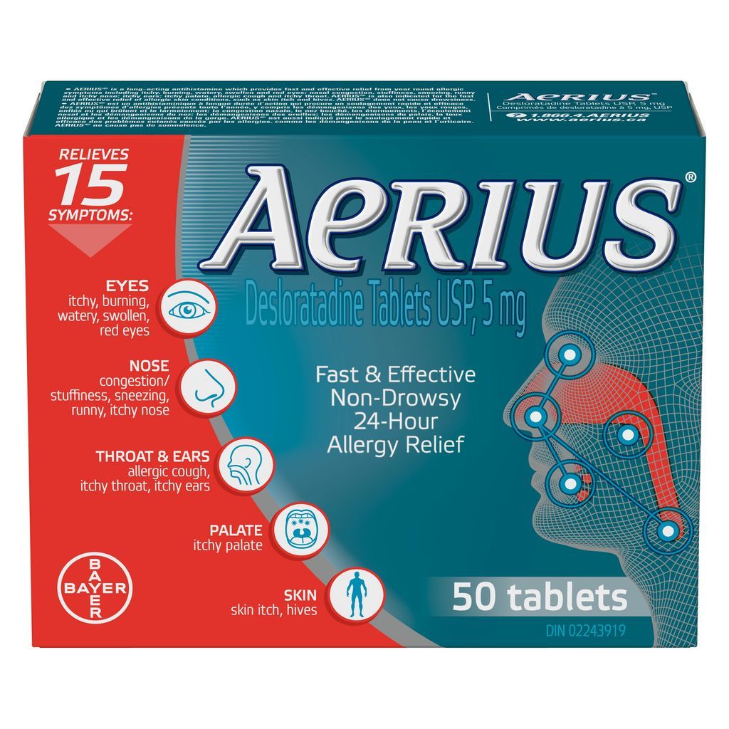 AERIUS TABLETS (5MG)