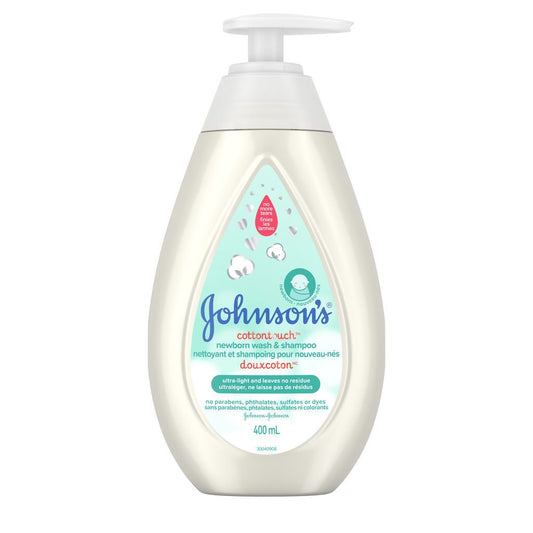 Newborn BABY COTTON TOUCH WASH & SHAMPOO