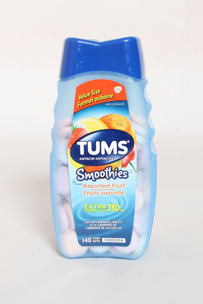 TUMS EXTRA STRENGTH SMOOTHIES (750MG)