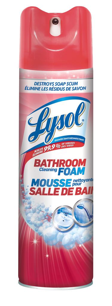 BATHROOM CLEANING AEROSOL FOAM