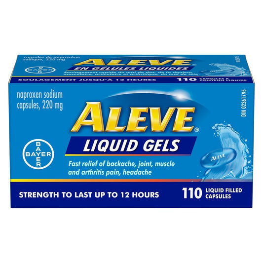 ALEVE LIQUID GELS (220MG)