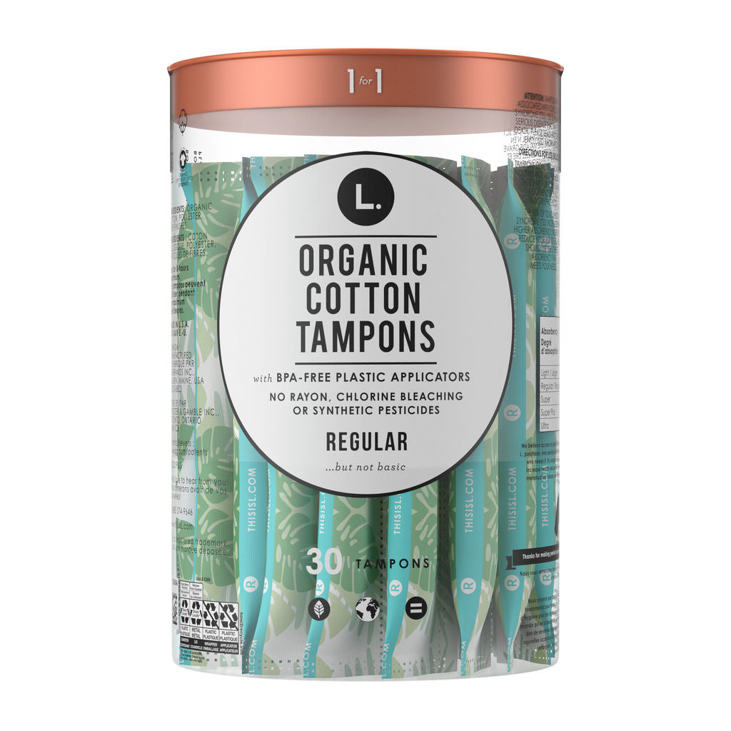 ORGANIC COTTON TAMPONS