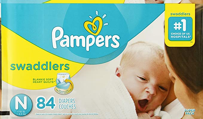PAMPERS SWADDLERS DIAPERS