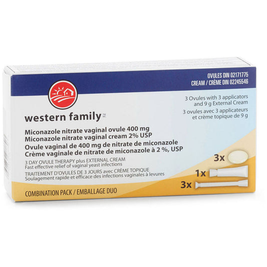 MICONAZOLE 3 DAY COMBI-PACK