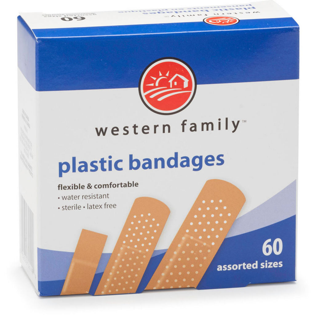 ASSORTED PLASTIC BANDAGES