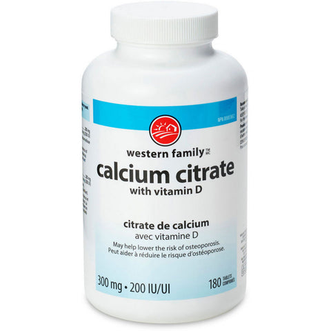 CALCIUM CITRATE WITH VITAMIN D TABLETS