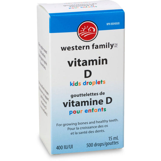 KID'S VITAMIN D DROPS (400IU)