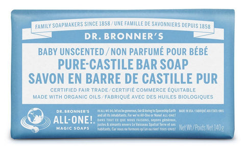 PURE CASTILE UNSCENTED BABY SOAP