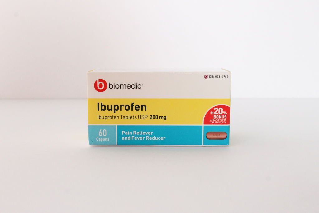 IBUPROFEN 200MG CAPLETS