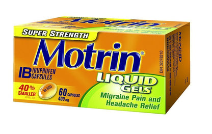MOTRIN LIQUID GELS SUPER-STRENGTH (400MG)