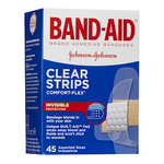 BAND-AID CLEAR STRIPS (ASSORTED)