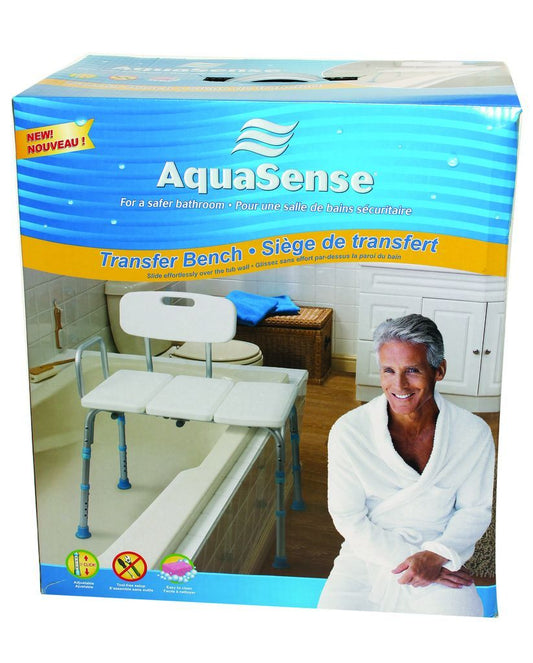ADJUSTABLE TRANSFER BENCH FOR BATH