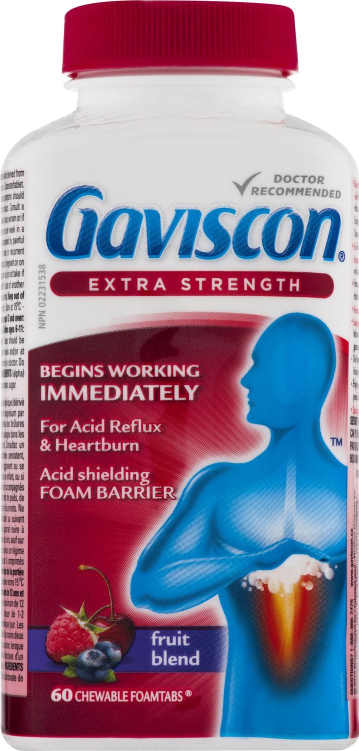 GAVISCON EXTRA STRENGTH CHEWABLES