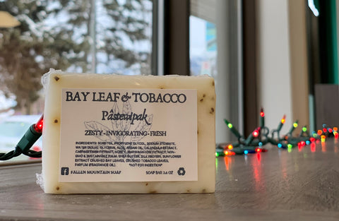 Bayleaf and Tobacco Handmade Soap