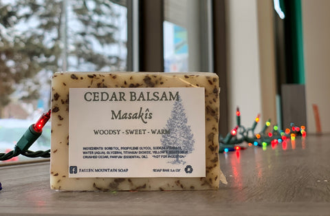 Cedar Balsam Handmade Soap